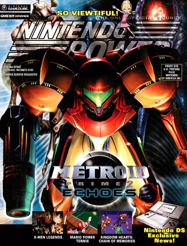 Nintendo Power Issue 186 (December 2004) cover
